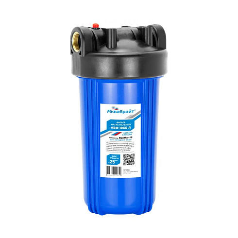 Колба-фильтр для воды 10" Big Blue синий Аквабрайт (АБФ-10ББ-Л)