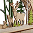 Деревянная фигурка с подсветкой "Семейство оленей" 30х5х15,7см NEON-NIGHT 504-026