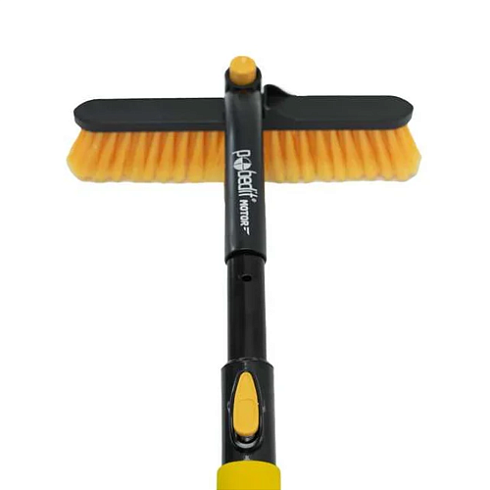 Щетка-сметка телескоп.рукоятка со скребком FROST-XXVII Black edition (L= 900-1250см) (8004194)