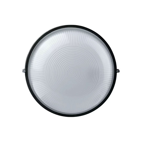 Светильник NBL-R1-100-E27/BL (НПБ 1101 черн.круг 100Вт) IP5