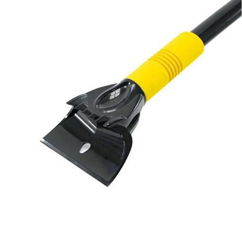 Щетка-сметка телескоп.рукоятка со скребком FROST-XXVII Black edition (L= 900-1250см) (8004194)