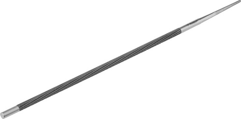Напильник 200мм круглый ЗУБР для заточки цепных пил Тип4, шаг 3/8" и .404", d5.5мм (1650-20-5.6)