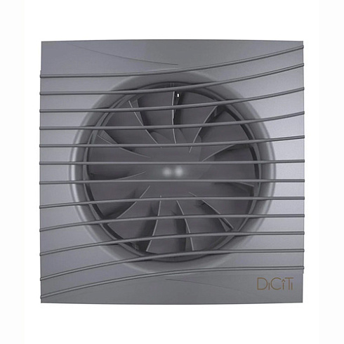 Вентилятор D100 4C SILENT DARK GRAY METAL осевой с обрат. клап. "DICITI" (271324)