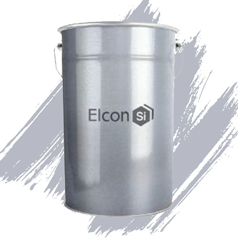 Эмаль термостойкая ELCON КО-8111 серебристо-серая (до 600 гр) 25кг