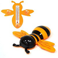 Термометр уличный на липучке Пчела