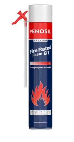 Пена монтажная "PENOSIL PREMIUM FIRE RATED B1"720мл огнеупорная (12) (218913)