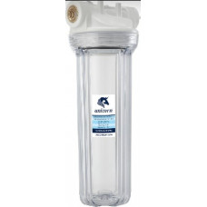 Фильтр для воды с прозрач.корп. двойной 3/4" FH2P 34 (без катридж.) Unicorn