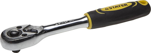 Трещотка 1/2  д/торц.голов.CR-V, STAYER "PROFI 45 зубцов (27786-1/2)