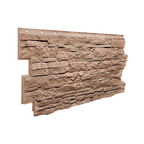 Фасадная панель FineBer СКАЛА (песочный) 1,094х0,459