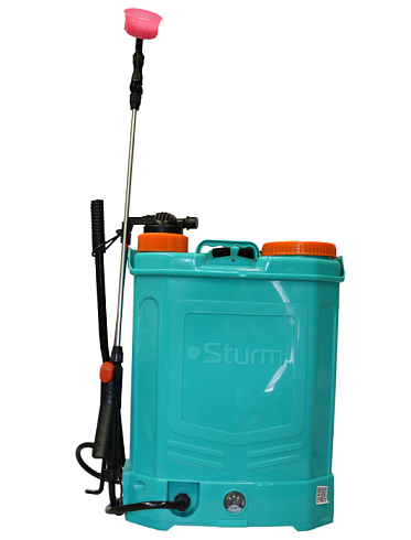 ОПРЫСКИВАТЕЛЬ аккумулят., ранцевый с ручкой 16л GS8216BM STURM
