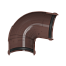 Угол желоба регулируемый 90-150° коричневый, Технониколь