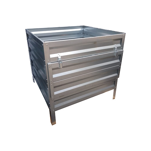 Ящик для компоста оцинкованный 800л