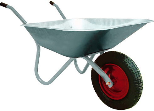 Тачка садовая 85л ЭКО 1-колесная Политех (8051185)