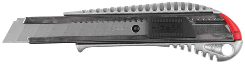 Нож металл. с автостопом ПРО-18А сегмент. лезвие 18мм "Зубр Профеессионал" (09170)