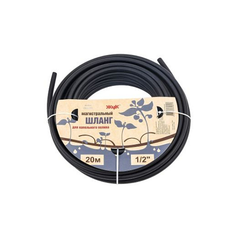 Шланг для капельного полива ПЭТ 1/2", 20м ЖУК