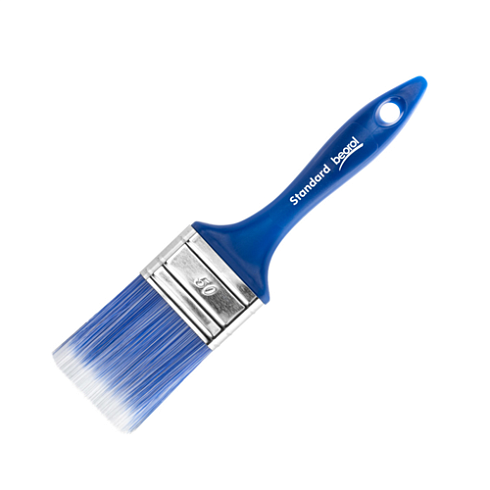 Кисть плоская Стандарт 50х15 мм "beorol" (4) (271728)