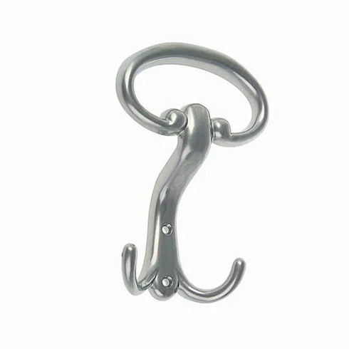 Крючок-вешалка №19 хром эффект 