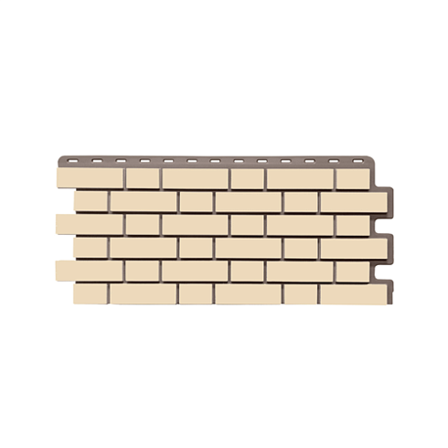 Фасадная панель FineBer ДАЧНЫЙ кирпич Клинкерный (желтый) 1,13х0,463