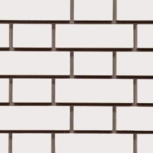 Фасадная панель FineBer ДАЧНЫЙ кирпич Клинкерный (Белый) 1,13х0,463