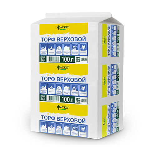 Торф верховой 100л "ФАСКО" (227157)
