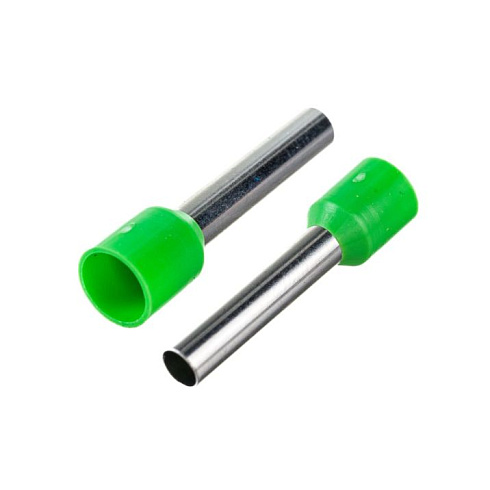 Наконечник-гильза НШВИ 6.0-18 свет.зел (уп100шт) IEK UGN10-006-06-18