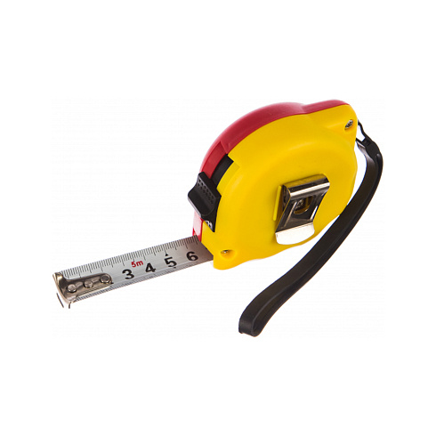 Рулетка с фиксатором пласт.корпус 5м/19мм "Кедр" 092-0519