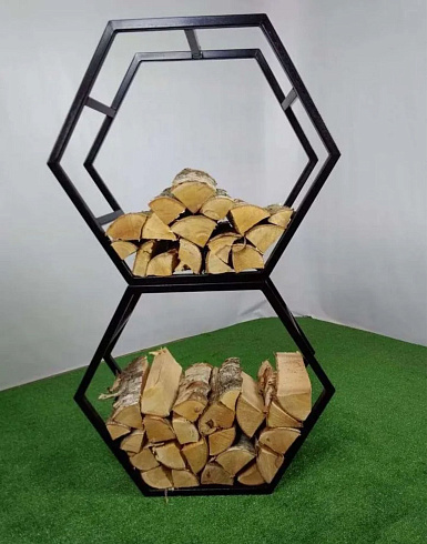 Дровница Сота 800х690х350мм