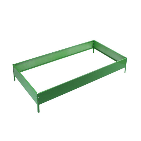 Грядка окрашенная односторон. 3,0х1,0х0,15м (RAL6005 -зеленый мох)