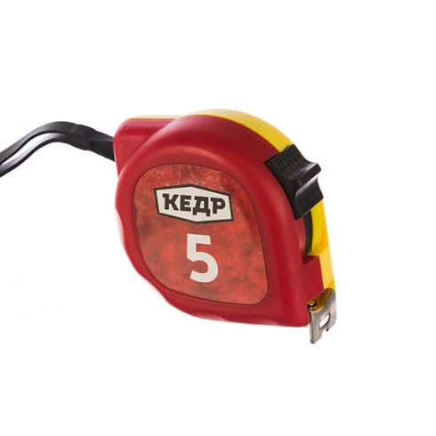 Рулетка с фиксатором пласт.корпус 5м/19мм "Кедр" 092-0519