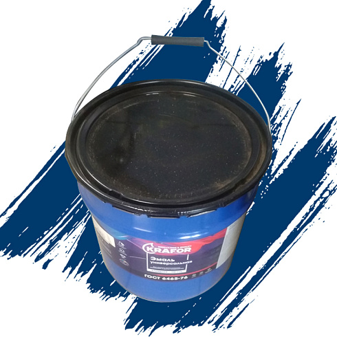 Эмаль ПФ-115  СИНЯЯ 20кг "KRAFOR"
