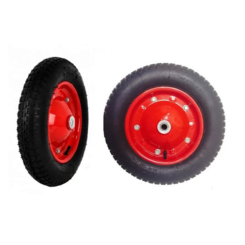 Колесо д/строит. тачки пневмо (3,25/3,00-8) D16мм 