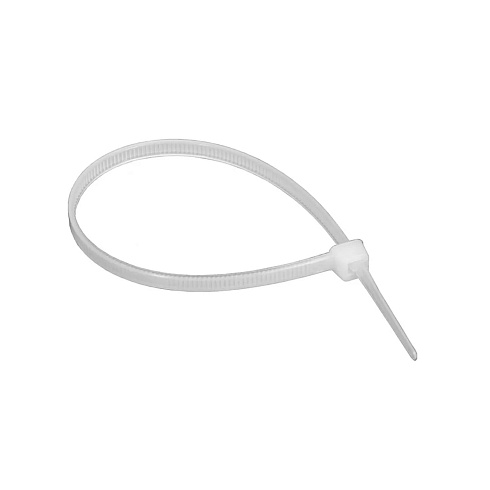 Хомут пластиковый 3,6х370 белый