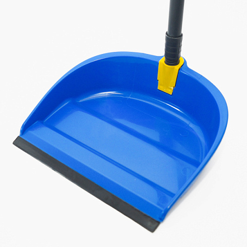 Набор для уборки складной ,синий (совок и щетка на длин.ручках) (8005945)