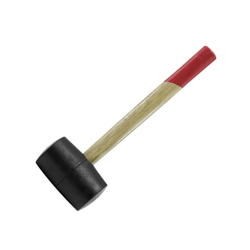 Киянка резиновая 450г деревянная ручка "Кедр" 075-6545 (28351)