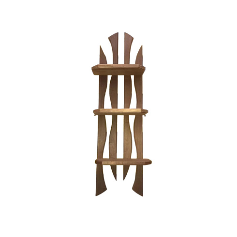 Полка Зигзаг настенная (3 полки) 280х820х120 термолипа