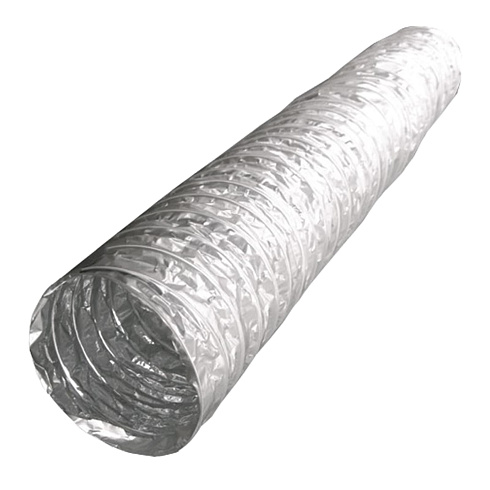 Воздуховод гибкий армир., метал. пленка 70мкм D127 (до 10м) 