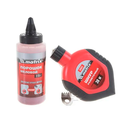 Шнур разметочный 30м обрезин. корпус Matrix (304522)
