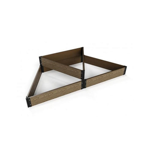 Доска грядочная из ДПК 3000х155х30мм (коричневая)