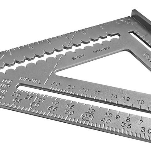 Угольник плотника столярный, 300мм алюминиевый
