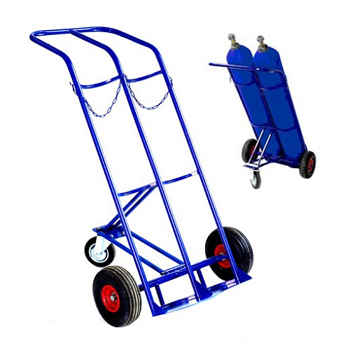 Тележка для 2-х газ.баллонов НТ 1800-2 до 300кг