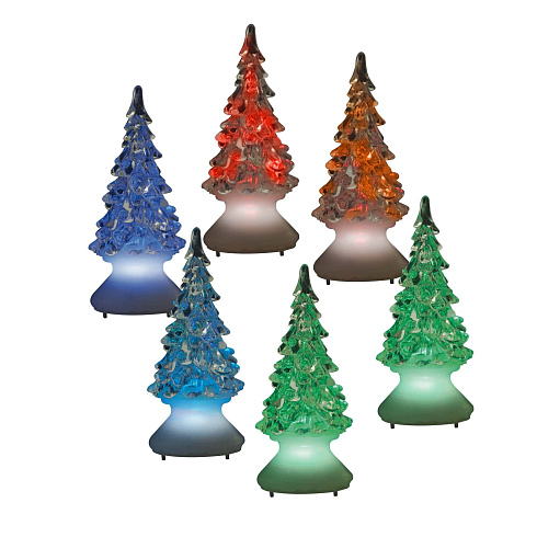 Фигурка светодиод. "Ёлочка" на батар. ULD-F620-RGB XMAS TREE SET12 RGB Uniel 11040
