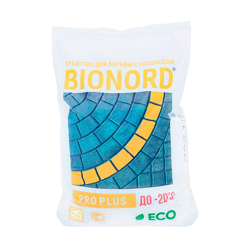 Антигололед "BIONORD PRO PLUS" 23кг с мрамор. крошкой (244851)