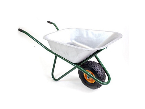Тачка строительная 110л 1- колесная 220кг, втулD16 "Корона" (444785)