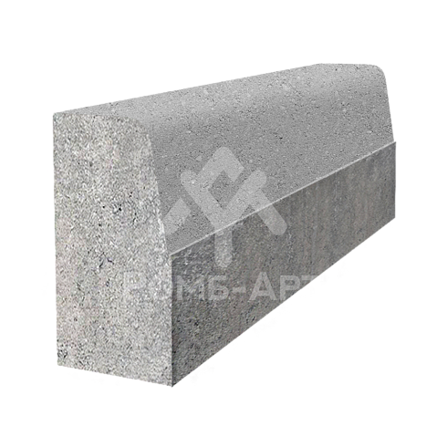 Бордюр "Дорожный", БР  100х30х15 (серый)