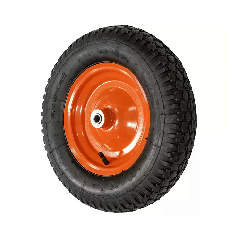 Колесо д/строит. тачки пневмо (4,10/3,50-4) D20мм 