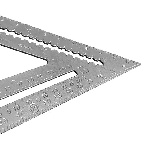 Угольник плотника столярный, 300мм алюминиевый