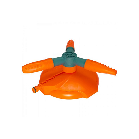 Разбрызгиватель вращающийся на круглой подставке LUXURY, 3 лопасти Polyagro (7573235)