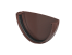 Заглушка желоба коричневый, Технониколь