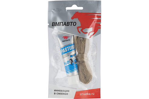 Уплотнительный набор для воды паста30гр + лен15гр AquaflaxNano