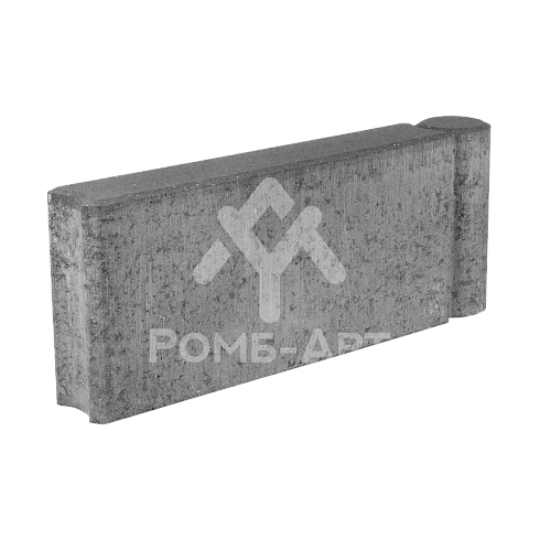 Бордюр Шарнирный 500х80х200 Серый МУН